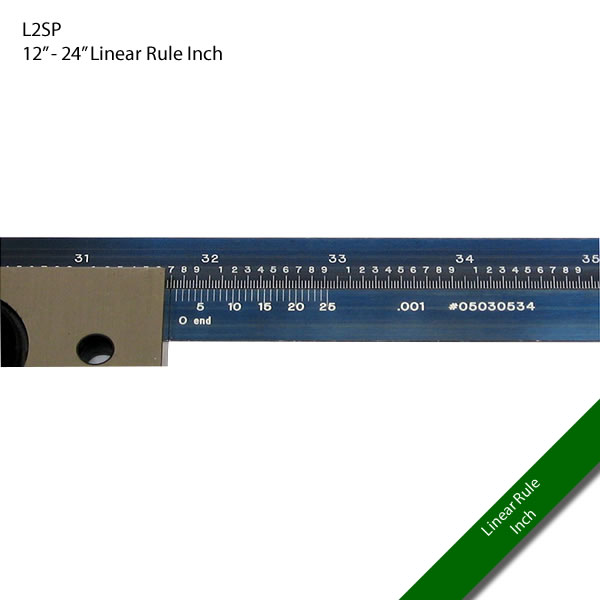L2SP 12 - 24 Linear Rule Inch